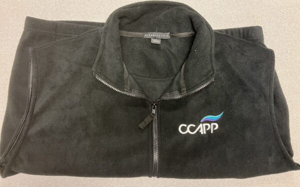 Black CCAPP Fleece Vest