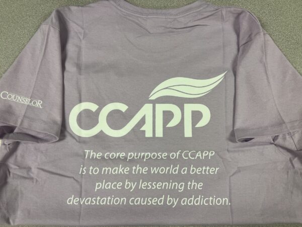 Lavender CCAPP T-shirt - Image 3