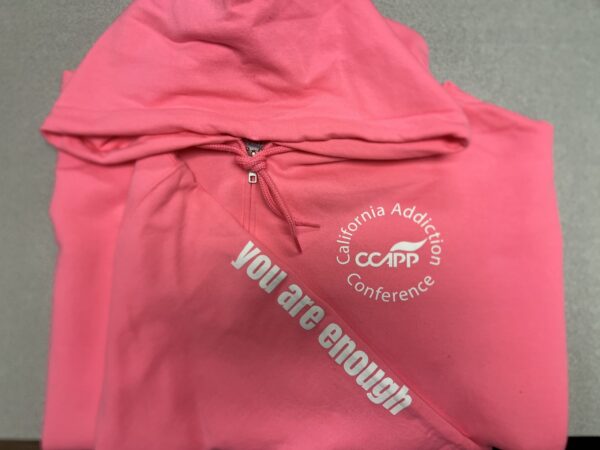 Pink CCAPP CAC Hooded Hoodie Sweatshirt