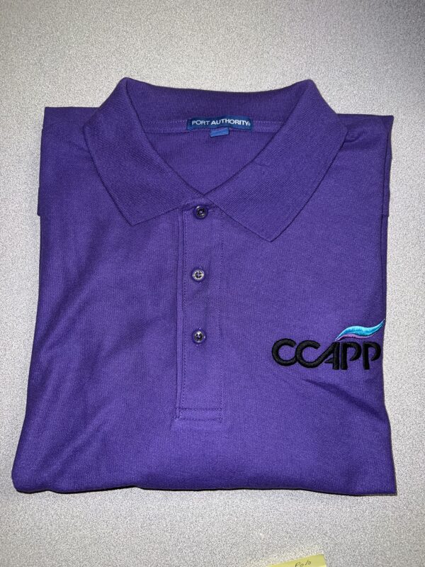 Purple CCAPP Polo Shirt