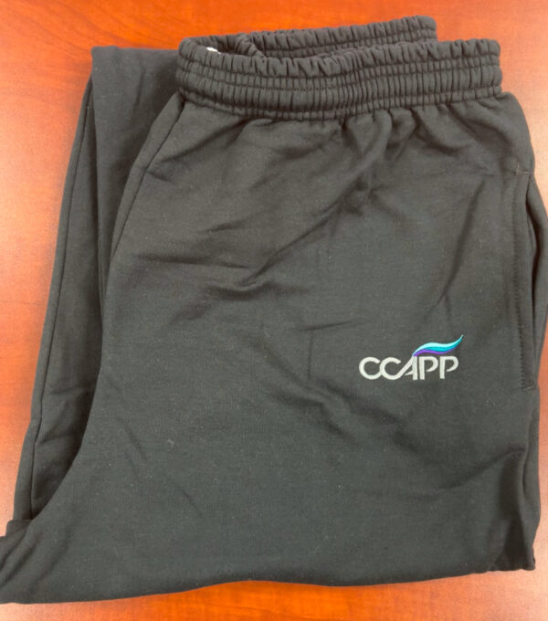 Black CCAPP Sweat Bottoms